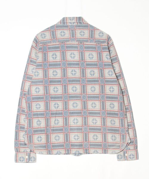 RRL（ダブル アール エル）の「プリント リバーステリー ワークシャツ（シャツ/ブラウス・メンズ・ホワイト・S/M/L/XXL/XS/XL）」の2枚目の写真