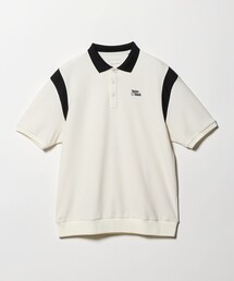 TaylorMade（テーラーメイド）の「＜TaylorMade＞HERITAGE-90 COLLECTION/ユニセックス クラシックロゴ  ブロック ポロシャツ ストレッチ UV 吸水速乾（ポロシャツ）」