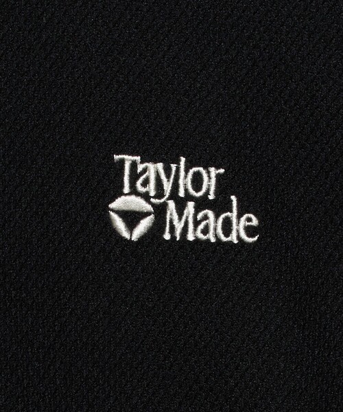 TaylorMade（テーラーメイド）の「＜TaylorMade＞HERITAGE-90 COLLECTION/ユニセックス クラシックロゴ  ブロック ポロシャツ ストレッチ UV 吸水速乾（ポロシャツ・メンズ・ブラック/オフホワイト・L/S/M/XL/XS）」の6枚目の写真