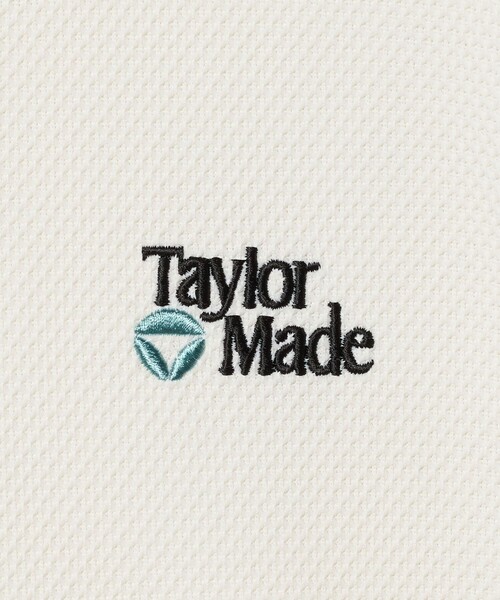 TaylorMade（テーラーメイド）の「＜TaylorMade＞HERITAGE-90 COLLECTION/ユニセックス クラシックロゴ  ブロック ポロシャツ ストレッチ UV 吸水速乾（ポロシャツ・メンズ・ブラック/オフホワイト・L/S/M/XL/XS）」の11枚目の写真