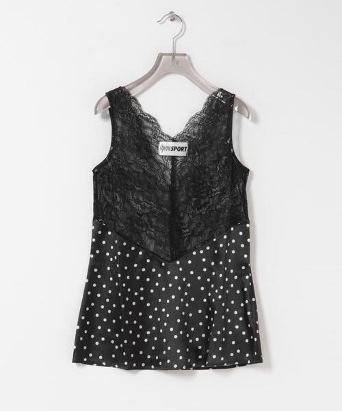 URBAN RESEARCH（アーバンリサーチ）の「OperaSPORT　CAMILA LACE TOP（シャツ/ブラウス・レディース・ブラック系その他・SMALL）」の8枚目の写真