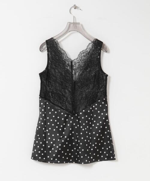 URBAN RESEARCH（アーバンリサーチ）の「OperaSPORT　CAMILA LACE TOP（シャツ/ブラウス・レディース・ブラック系その他・SMALL）」の6枚目の写真