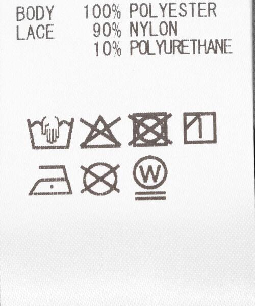 URBAN RESEARCH（アーバンリサーチ）の「OperaSPORT　CAMILA LACE TOP（シャツ/ブラウス・レディース・ブラック系その他・SMALL）」の2枚目の写真