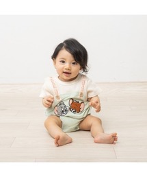 Tom＆Jerry | TOM＆JERRY トム＆ジェリー 半袖ボディスーツ 吊りブルマ風(ロンパース)