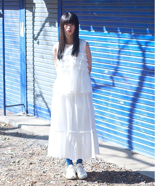 △レノクロス frill ベスト（シャツ/ブラウス）｜bulle de savon