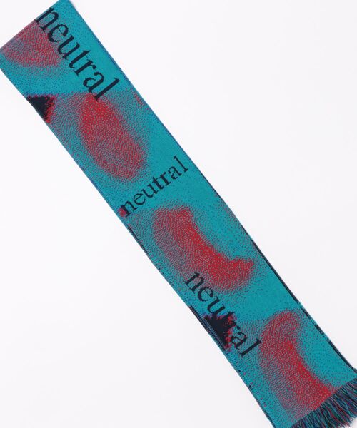 MONTMARTRE NEW YORK（モンマルトルニューヨーク）の「Neutral Lips Scarf S-74（マフラー・レディース・マルチ・ONE SIZE）」の2枚目の写真