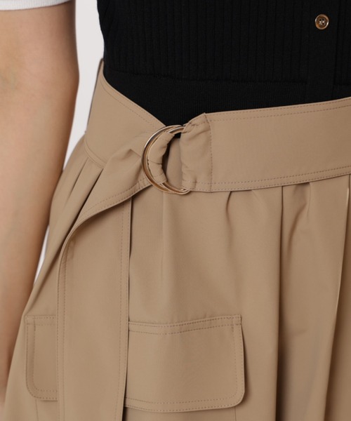 JUSGLITTY（ジャスグリッティー）の「スキッパードッキングワークワンピース（ワンピース・レディース・ブラック・1/2）」の4枚目の写真