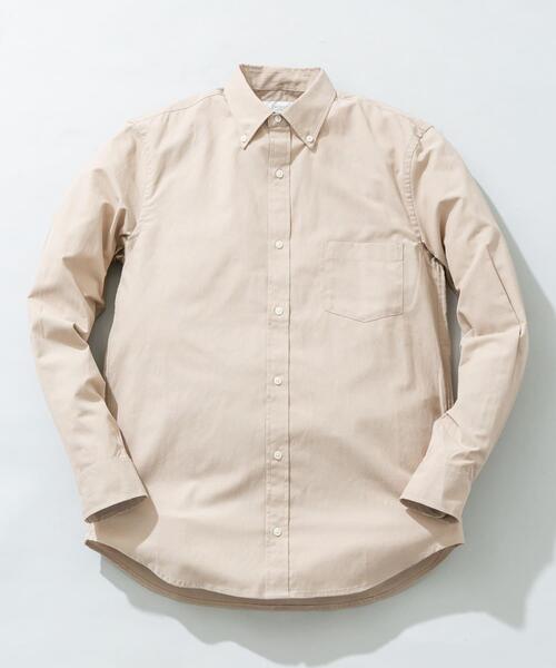 URBAN RESEARCH ROSSO MEN（アーバンリサーチロッソメン）の「『WEB限定』『イージーケア』『XLサイズあり』ハイパフォーマンスリネンボタンダウンシャツ（シャツ/ブラウス・メンズ・ライトブルー/チェック/ストライプ/ベージュ/ネイビー/ホワイト・MEDIUM/SMALL/X-LARGE/LARGE）」の3枚目の写真