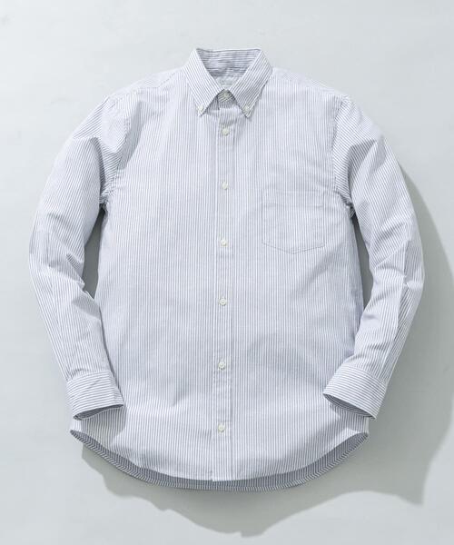 URBAN RESEARCH ROSSO MEN（アーバンリサーチロッソメン）の「『WEB限定』『イージーケア』『XLサイズあり』ハイパフォーマンスリネンボタンダウンシャツ（シャツ/ブラウス・メンズ・ライトブルー/チェック/ストライプ/ベージュ/ネイビー/ホワイト・MEDIUM/SMALL/X-LARGE/LARGE）」の6枚目の写真