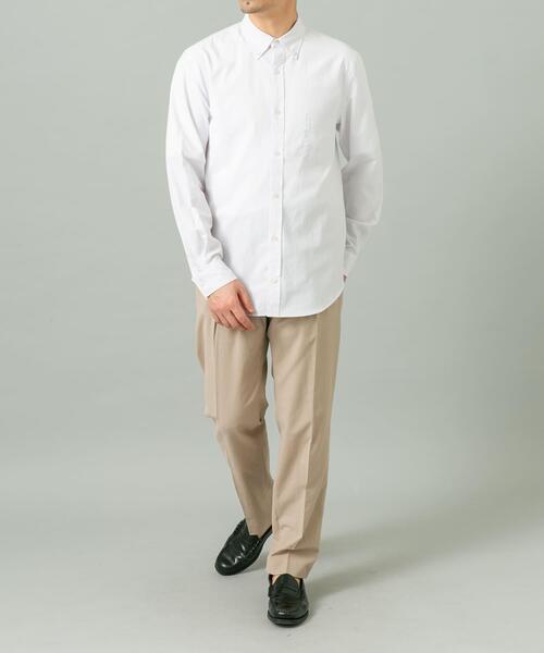 URBAN RESEARCH ROSSO MEN（アーバンリサーチロッソメン）の「『WEB限定』『イージーケア』『XLサイズあり』ハイパフォーマンスリネンボタンダウンシャツ（シャツ/ブラウス・メンズ・ライトブルー/チェック/ストライプ/ベージュ/ネイビー/ホワイト・MEDIUM/SMALL/X-LARGE/LARGE）」の13枚目の写真