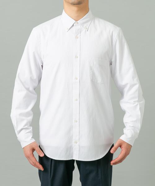 URBAN RESEARCH ROSSO MEN（アーバンリサーチロッソメン）の「『WEB限定』『イージーケア』『XLサイズあり』ハイパフォーマンスリネンボタンダウンシャツ（シャツ/ブラウス・メンズ・ライトブルー/チェック/ストライプ/ベージュ/ネイビー/ホワイト・MEDIUM/SMALL/X-LARGE/LARGE）」の14枚目の写真