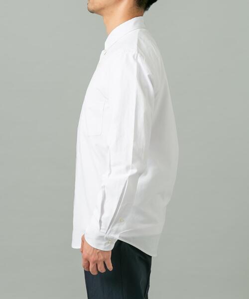 URBAN RESEARCH ROSSO MEN（アーバンリサーチロッソメン）の「『WEB限定』『イージーケア』『XLサイズあり』ハイパフォーマンスリネンボタンダウンシャツ（シャツ/ブラウス・メンズ・ライトブルー/チェック/ストライプ/ベージュ/ネイビー/ホワイト・MEDIUM/SMALL/X-LARGE/LARGE）」の15枚目の写真