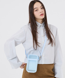 SHEER MINI PHONE CRSSBDY アイスブルーシアー