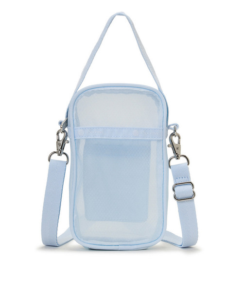 LeSportsac(レスポートサック)の「SHEER MINI PHONE CRSSBDY アイスブルーシアー(ショルダーバッグ・レディース・ブルー・FREE)」の4枚目の写真