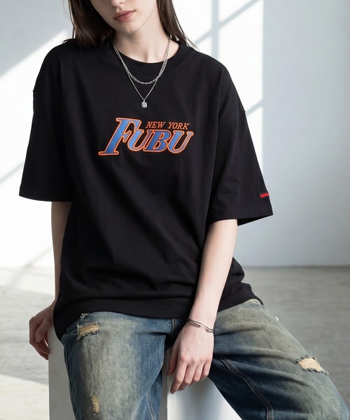 FUBU( フブ)の「【FUBU/フブ】PATCH T-SHIRTS/パッチTシャツ(Tシャツ/カットソー・メンズ・ブラック/ホワイト・XL/M/L)」の8枚目の写真