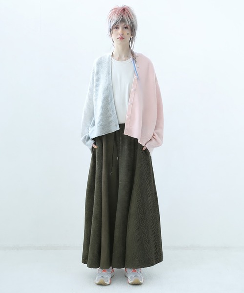 bedsidedrama(ベットサイドドラマ)の「Triple Fragment Cardigan(カーディガン/ボレロ・レディース・ブラック/グレー/ネイビー・2/1)」の6枚目の写真