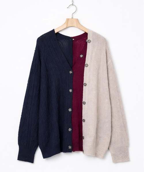 bedsidedrama(ベットサイドドラマ)の「Triple Fragment Cardigan(カーディガン/ボレロ・レディース・ブラック/グレー/ネイビー・2/1)」の11枚目の写真