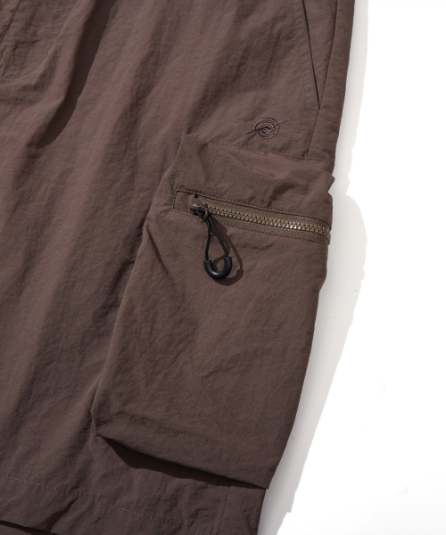 KALAPATTHAR（カラパタール）の「NYLON BELTED BACK OUT POCKET CARGO POCKET SHORTS - BROWN（その他パンツ・メンズ・その他・MEDIUM/LARGE）」の7枚目の写真