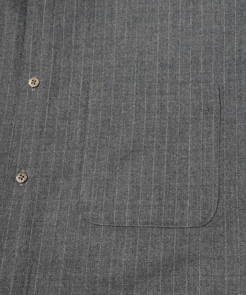 Dulcamara(ドゥルカマラ)の「よそいきワイドBOXシャツ(シャツ/ブラウス・メンズ・ベージュ系/ブラック/グレー系・1/0)」の22枚目の写真
