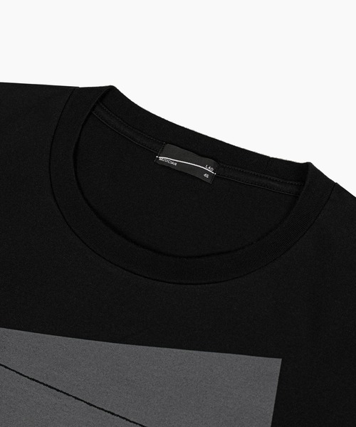 LAD MUSICIAN（ラッドミュージシャン）の「PERMANENT ROCKER PRINT BIG T-SHIRT（Tシャツ/カットソー・メンズ・ブラック・46/44/42）」の3枚目の写真