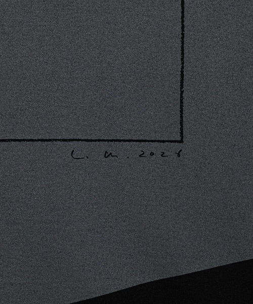 LAD MUSICIAN（ラッドミュージシャン）の「PERMANENT ROCKER PRINT BIG T-SHIRT（Tシャツ/カットソー・メンズ・ブラック・46/44/42）」の4枚目の写真