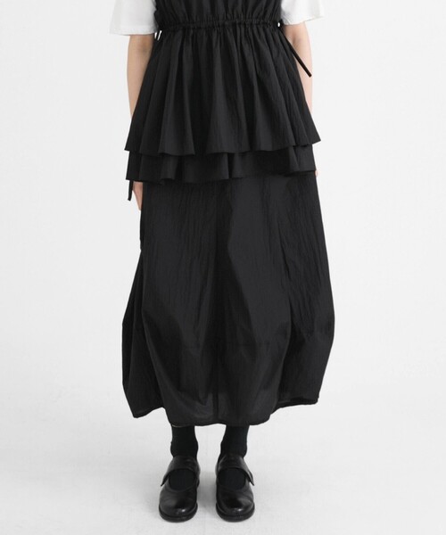 Bshop(ビショップ)の「eunoia | バルーンスカート WOMEN(スカート・レディース・ブラック・M)」の17枚目の写真