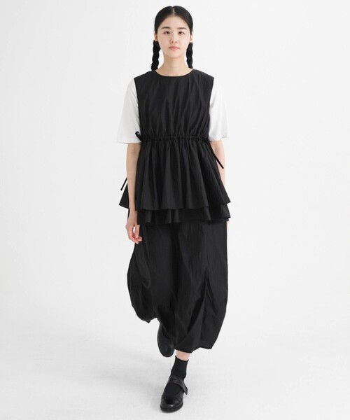 Bshop(ビショップ)の「eunoia | バルーンスカート WOMEN(スカート・レディース・ブラック・M)」の19枚目の写真