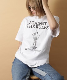 LIBERTY CITY（リバティシティ）の「【LIBERTY CITY/リバティーシティ】 [AGAINST THE RULES] Tシャツ（Tシャツ/カットソー）」