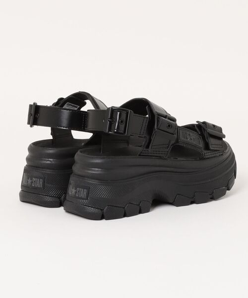 CONVERSE(コンバース)の「《CONVERSE》ALL STAR TREKWAVE SANDAL オールスター トレックウエーブ サンダル(サンダル・レディース・シルバー/ブラック×ブラック・22.0cm/23.0cm/24.0cm/25.0cm)」の4枚目の写真