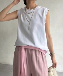 セール】【INSCRIRE/アンスクリア】WELLNESSフロッキーTシャツ（T