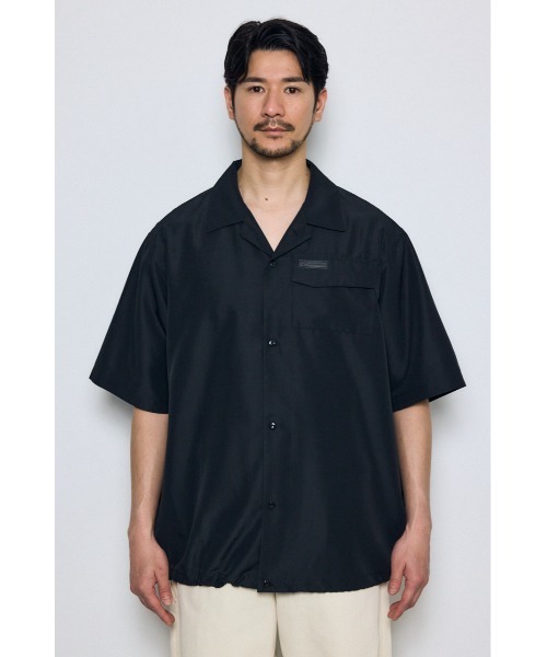 AZUL by moussy(アズールバイマウジー)の「SHELTECH Light 半袖シャツ(シャツ/ブラウス・メンズ・グレー/ブラック/グレー系その他・MEDIUM/SMALL/LARGE)」の11枚目の写真