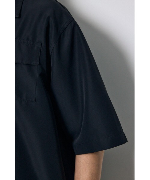 AZUL by moussy(アズールバイマウジー)の「SHELTECH Light 半袖シャツ(シャツ/ブラウス・メンズ・グレー/ブラック/グレー系その他・MEDIUM/SMALL/LARGE)」の15枚目の写真