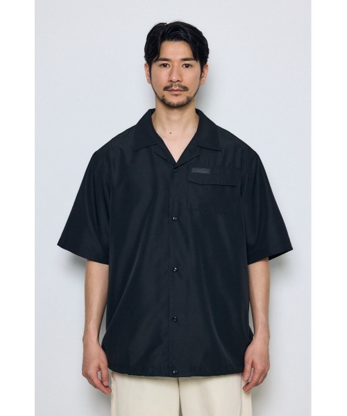 AZUL by moussy(アズールバイマウジー)の「SHELTECH Light 半袖シャツ(シャツ/ブラウス・メンズ・グレー/ブラック/グレー系その他・MEDIUM/SMALL/LARGE)」の19枚目の写真