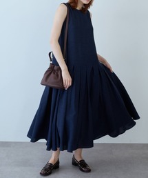 Linen Like Tuck Dress