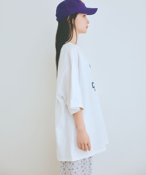 COLORME(カラーミー)の「【AKB48 伊藤百花 着用】ゆるシルエットわんこT【ユニセックス】(Tシャツ/カットソー・レディース・チャコール/ホワイト・FREE)」の13枚目の写真
