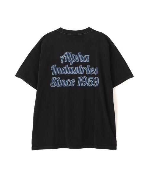 Alpha Industries(アルファインダストリーズ)の「【日本限定】Alpha Industries/アルファ インダストリーズ/ESTABLISHED IN 1959 T‐SHIRT/イスタブリッシュ イン 1959 Tシャツ(Tシャツ/カットソー・メンズ・ゴールド/ホワイト系2/ブラック・XL/2XL/L/S/M)」の3枚目の写真
