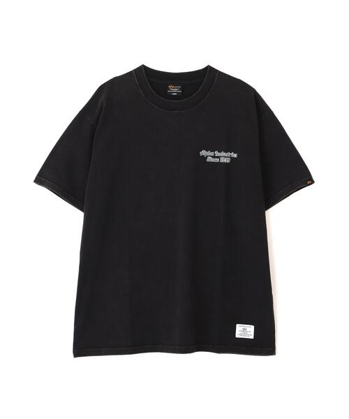 Alpha Industries(アルファインダストリーズ)の「【日本限定】Alpha Industries/アルファ インダストリーズ/ESTABLISHED IN 1959 T‐SHIRT/イスタブリッシュ イン 1959 Tシャツ(Tシャツ/カットソー・メンズ・ゴールド/ホワイト系2/ブラック・XL/2XL/L/S/M)」の12枚目の写真