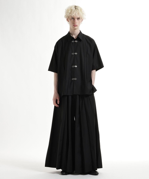 HARE（ハレ）の「【SETUP対応】YOSEワイドパンツ(HARE)（スラックス・メンズ・グレー系その他/ブラック/ベージュ・MEDIUM/SMALL）」の18枚目の写真