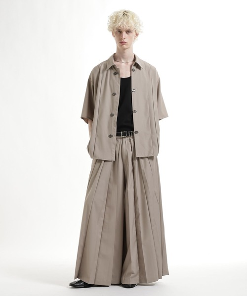 HARE（ハレ）の「【SETUP対応】YOSEワイドパンツ(HARE)（スラックス・メンズ・グレー系その他/ブラック/ベージュ・MEDIUM/SMALL）」の21枚目の写真