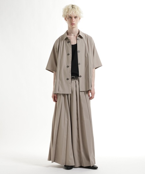HARE（ハレ）の「【SETUP対応】YOSEワイドパンツ(HARE)（スラックス・メンズ・グレー系その他/ブラック/ベージュ・MEDIUM/SMALL）」の22枚目の写真