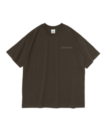 エッセンシャルロゴオーバー半袖Tシャツ(カーキ)
