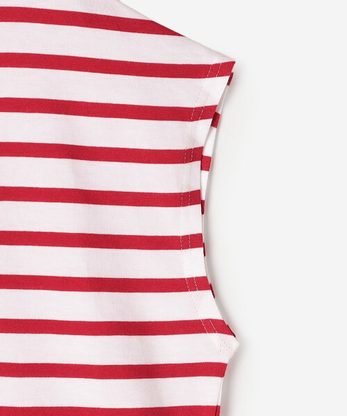 ORCIVAL（オーシバル）の「ORCIVAL | コットンレジェ ボートネック フレンチスリーブプルオーバー WOMEN（Tシャツ/カットソー・レディース・ブルー系その他2/レッド系その他/グレー系その他2・1）」の8枚目の写真