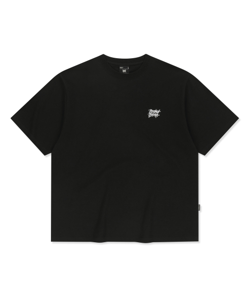 BROWNBREATH(ブラウンブレス)の「SPRAY CRUSH TAG TEE - BLACK(Tシャツ/カットソー・レディース・その他・SMALL/MEDIUM/LARGE/X-LARGE)」の2枚目の写真