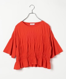 LEPSIM | シャーリングショートT　680401(Tシャツ/カットソー)