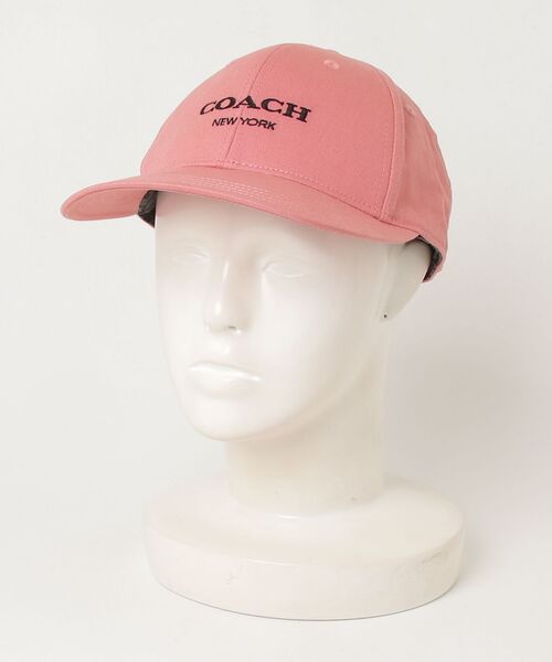 セール/ブランド古着】COACH｜コーチ（レディース）のキャップ（ピンク