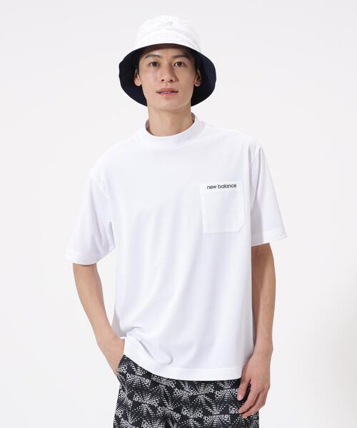 New Balance Golf(ニューバランスゴルフ)の「【new balance golf】ハーフスリーブ モックネック プルオーバー (MENS)(Tシャツ/カットソー・メンズ・レッド系その他/ホワイト/イエロー系その他・MEDIUM/X-LARGE/LARGE/XX-LARGE)」の4枚目の写真
