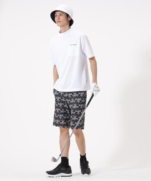 New Balance Golf(ニューバランスゴルフ)の「【new balance golf】ハーフスリーブ モックネック プルオーバー (MENS)(Tシャツ/カットソー・メンズ・レッド系その他/ホワイト/イエロー系その他・MEDIUM/X-LARGE/LARGE/XX-LARGE)」の5枚目の写真
