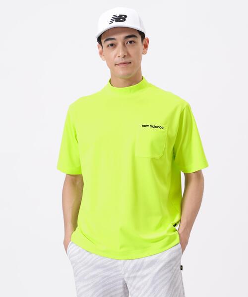 New Balance Golf(ニューバランスゴルフ)の「【new balance golf】ハーフスリーブ モックネック プルオーバー (MENS)(Tシャツ/カットソー・メンズ・レッド系その他/ホワイト/イエロー系その他・MEDIUM/X-LARGE/LARGE/XX-LARGE)」の9枚目の写真