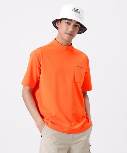 New Balance Golf(ニューバランスゴルフ)の「【new balance golf】ハーフスリーブ モックネック プルオーバー (MENS)(Tシャツ/カットソー・メンズ・レッド系その他/ホワイト/イエロー系その他・MEDIUM/X-LARGE/LARGE/XX-LARGE)」の15枚目の写真