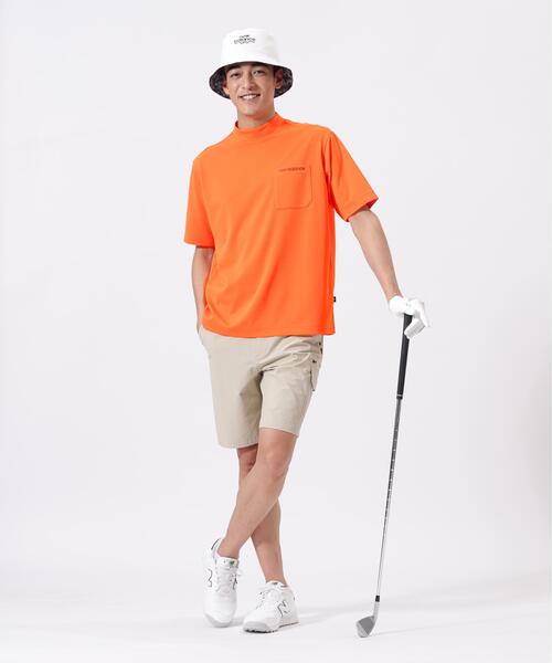 New Balance Golf(ニューバランスゴルフ)の「【new balance golf】ハーフスリーブ モックネック プルオーバー (MENS)(Tシャツ/カットソー・メンズ・レッド系その他/ホワイト/イエロー系その他・MEDIUM/X-LARGE/LARGE/XX-LARGE)」の16枚目の写真